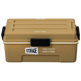 弁当箱 ストレージ STORAGE ランチボックス ランチ 弁当 電子レンジ 対応 食洗機 OK 定番 工具箱風 レトロ スタイリッシュ コンテナランチ ドーム型 900ml 4点ロック 仕切り付き 密封 密閉 大容量 1段 男子 メンズ プラスチック製 shw-2002 268596