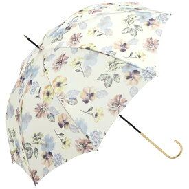傘 レディース 長傘 定番 uvカット 日傘 晴雨兼用 おしゃれ かわいい ブランド because ビコーズ 58cm 手開き 雨傘 雨晴兼用傘 かさ 婦人傘 アンブレラ 母の日 ギフト