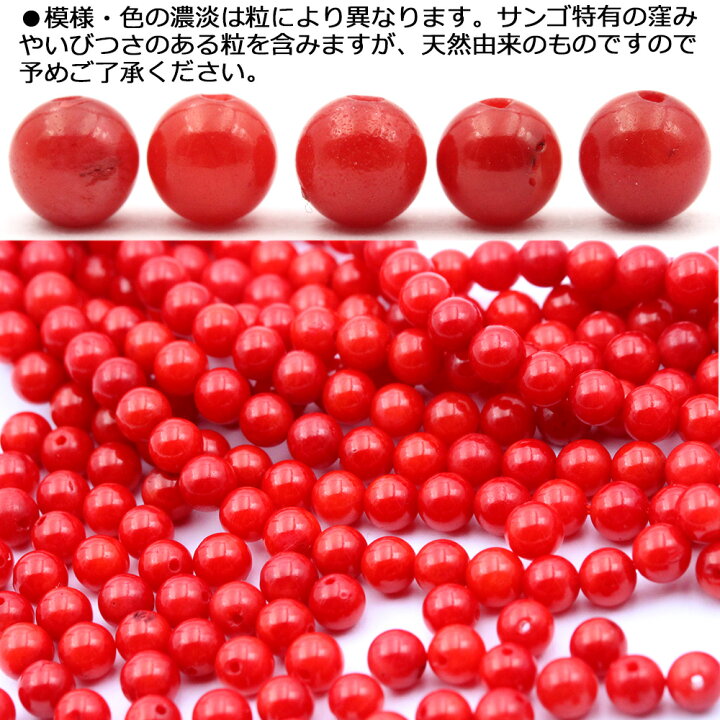楽天市場】【全品半額！春の大放出セール】t555 【1粒売り】＜赤サンゴ 