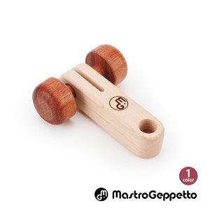 【ラッピング無料】 MastroGeppetto マストロジェッペット PICCHIO ピッキオ ラトル 知育玩具 学習玩具 ガラガラ 日本製 無塗装 木製 出産祝い ファーストトイ 誕生日 プレゼント ギフト 男の子 女