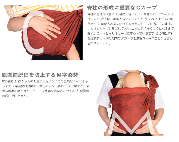 楽天市場】メッシュスリング SUKKIRi スッキリ リングスリング マルス 