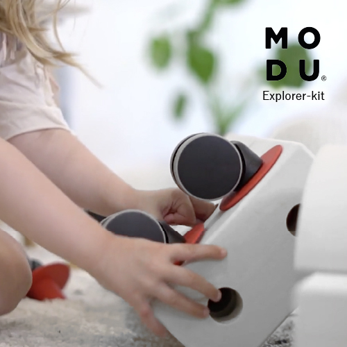 “MODU”は想像力を自由にするデンマーク発の知育玩具 MODU モデュ Explorer kit 高評価 チープ エクスプローラーキット おもちゃ 知育玩具 0歳 2歳 ブロック 6歳 パズル J5110 1歳 3歳 5歳 4歳