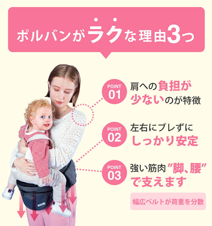 楽天市場】【公式】【ママリ口コミ大賞受賞】 ポルバン アドバンス 