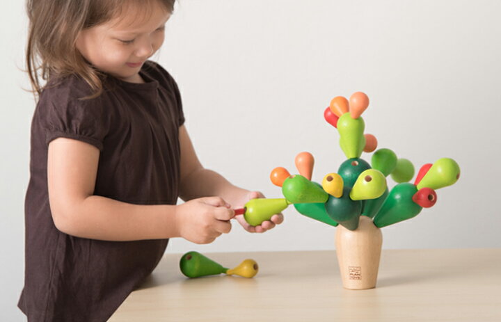 楽天市場】【ラッピング無料】PLAN TOYS プラントイ サボテンバランス 