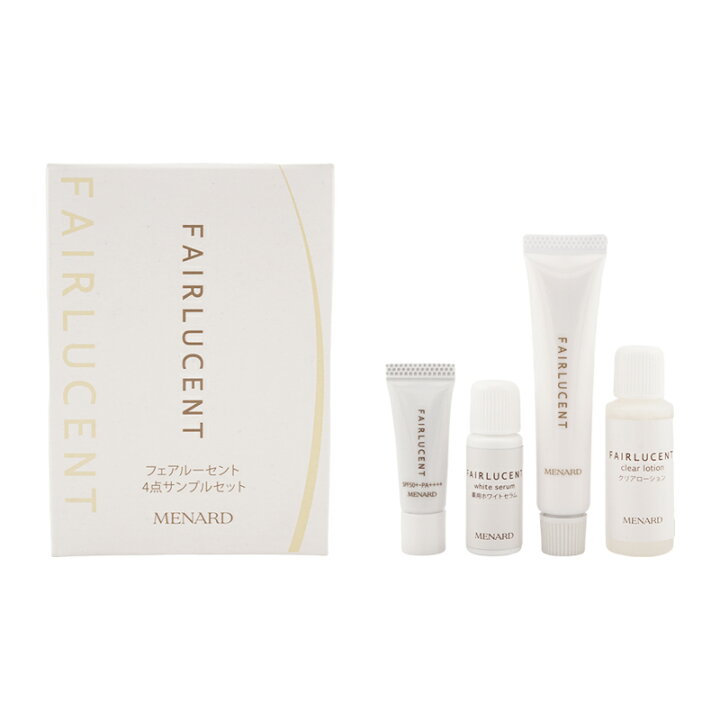 楽天市場】MENARD メナード フェアルーセント4点サンプルセット  
