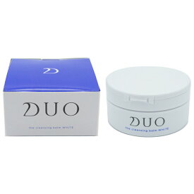 DUO デュオ ザ クレンジングバーム ホワイト 青箱 90g D.U.O. メイク落とし 化粧 W洗顔不要 角質ケア クレンジング まつエク さっぱり 保湿 乾燥対策 角栓