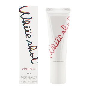 POLA �|�[�� �z���C�g�V���b�g �Z���� UV 45g �����p�N���[�� �����P�~�� ���ω��n ���Ϗ�n SPF 50+PA++++[�M�t�g���b�s���O�Ή�]