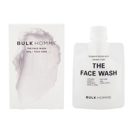 BULK HOMME バルクオム ザ フェイスウォッシュ 100g 濃密泡 生石けん 皮脂 毛穴 汚れ[ギフトラッピング対応]