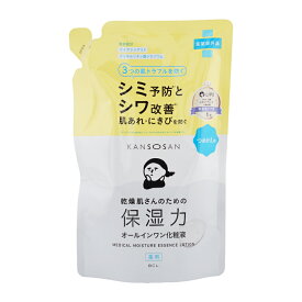 KANSOSAN 乾燥さん 薬用しっとり化粧液 つめ替用 210mL 乾燥 ハリ不足 化粧水 乳液 クリーム[医薬部外品][ギフトラッピング対応]