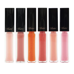 [6��ނ���I�ׂ�]VISEE ���B�Z �G�b�Z���X ���b�v�v�����p�[ 5.5mL �o�j���~���g�̍��� ���g ���b�v�O���X �ێ� ���� ������[�M�t�g���b�s���O�Ή�]