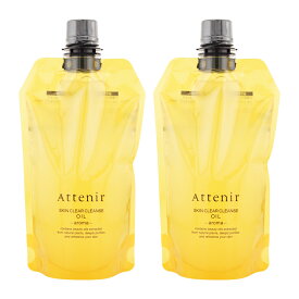[2個セット]Attenir アテニア スキンクリア エコパック アロマタイプ クレジングオイル 350ml メイク落とし [ギフトラッピング対応]