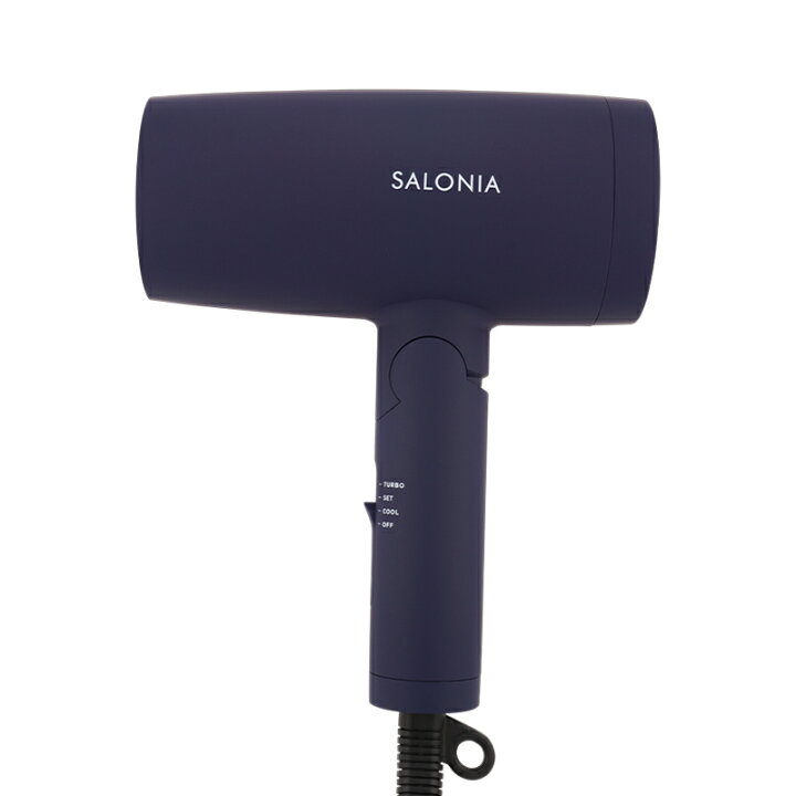 楽天市場】SALONIA サロニア スピーディーイオンドライヤー ネイビー 