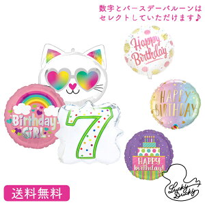 猫 キャット バースデー プレゼント バルーン 誕生日 アニマル インサイダーバルーン サプライズ ギフト パーティー 風船 誕生日 誕生会 お祝い 選べる ナンバーバルーン