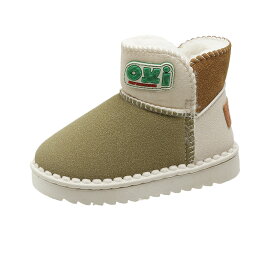 【スーパーSALE 10%OFF】ボアブーツ ブーツ キッズ 子供 革 女の子 男の子 ショートブーツ スノーブーツ 撥水 防寒 雪 冬 靴 小学生 ジュニア おしゃれ 晴雨兼用 滑らない 4colors