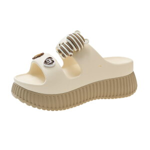 可愛い スリッパ レディース 室内屋外使用可 洗える 滑らない おしゃれ 厚底 静音 くま ルームシューズ サンダル ルームスリッパ 室内 夏用 柔軟 超軽量