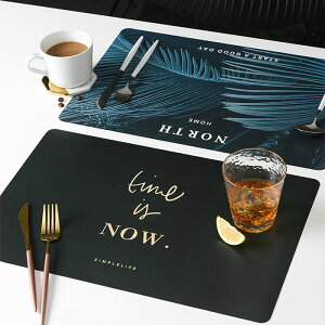 送料無料 2枚セット ランチョンマット 撥水 北欧 おしゃれ 食事マット プレースマット テーブルウエア テーブルマット テーブルクロス インテリア ランチマット 長方形 高級 食卓 敷物 防水