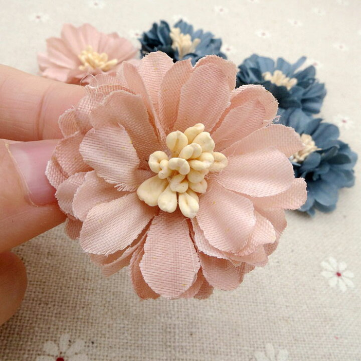 楽天市場】送料無料 5個セット ブローチ 造花 ヘッドドレス コサージュ 