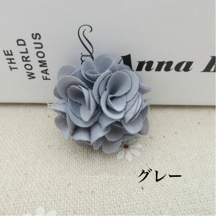楽天市場】送料無料 5個セット ブローチ 造花 ヘッドドレス コサージュ 