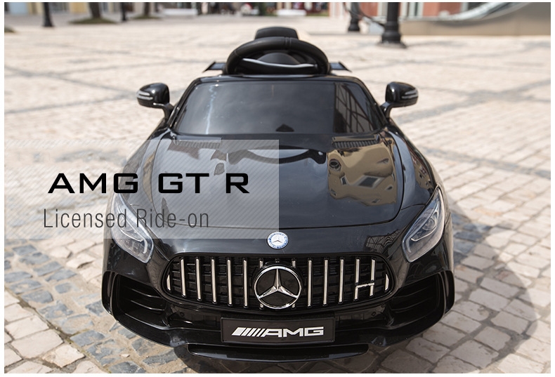 楽天市場】【送料無料】電動乗用ラジコン 乗用玩具 ベンツ AMG GT-R 