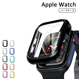 アップルウォッチ カバー Apple Watch Series 6 SE ケース ガラスフィル ブルーライトカット Apple Watch 6 5 4 カバー 40mm 44mm 42mm 38mm 耐衝撃 保護ケース 装着簡単 超薄型
