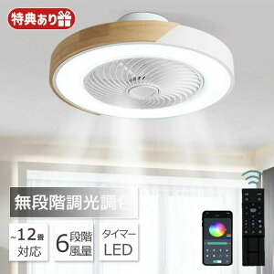 シーリングファン シーリングファンライト LED サーキュレーター シーリングライト 高輝度 6畳 8畳 調光 調色 風量調節可 常夜灯 ファン付き 照明器具 木調 北欧風 天井照明 省エネ 節電 部屋