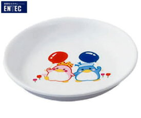 エンテック／ENTEC　ベン＆ベティー　小皿　BB-24　（日本製・国産・メラミン食器・子供用・子供向け・お子様・ペンギン）