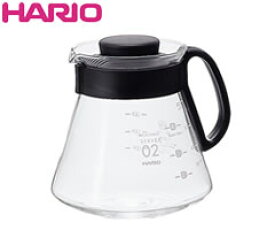 ハリオグラス／HARIO　V60レンジサーバー　XVD-60B　600ml：2〜5杯用　[bn]
