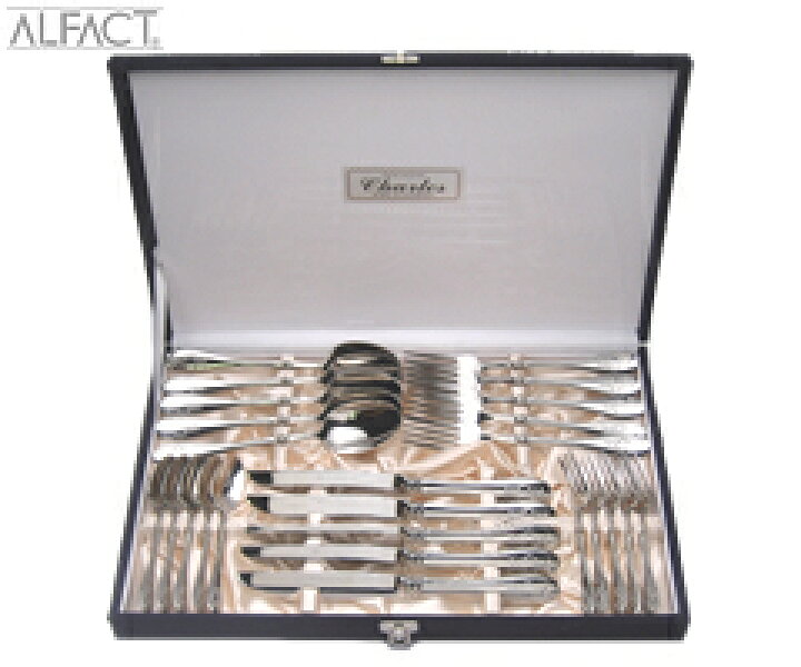 楽天市場】アルファクト／ALFACT シャルル 18-10 ディナーセット25pc  