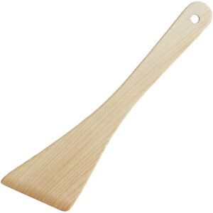 小柳産業 桧 万能鍋用ターナー 大 斜型 15086 (日本製・フライ返し・木製・ひのき)