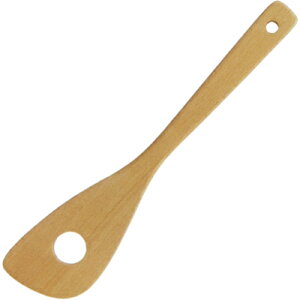 小柳産業 ブナ 穴明きターナー 16083 (穴あき・フライ返し・木製)