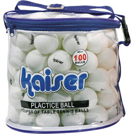 カワセ カイザー 卓球ボール 100Pセット KW-252 （卓球・ピンポン玉）