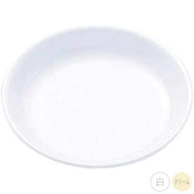 エンテック 給食用食器 和皿 3.5寸 No.40 （日本製・メラミン食器・給食食器・千羽鶴印・丸皿・ENTEC）