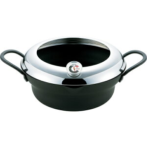 タマハシ ネオアネシス 温度計付天ぷら鍋24cm NA-TW24W (日本製・揚げ鍋)