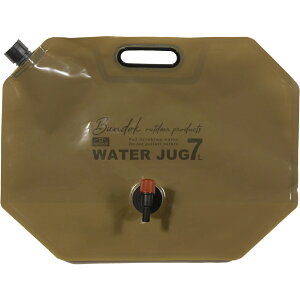 カワセ バンドック FDジャグ ブラウン BD-347BR (キャンプ用品・アウトドア用品・レジャー用品・防災・水タンク・コック付き・BUNDOK)