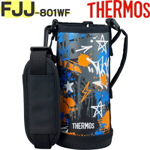 【FJJ-801WF ハンディポーチ ブラックブルー (BK-BL)】 部品 900064620NV0 (サーモス 真空断熱2ウェイボトル「水筒・カバー」用部品・子供・THERMOS)
