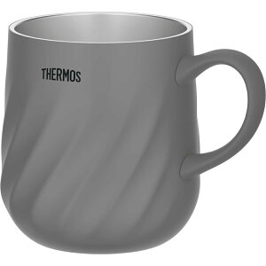 サーモス 真空断熱マグカップ JTD-450(DGY) ダークグレー (食洗機対応・保温・保冷・THERMOS)