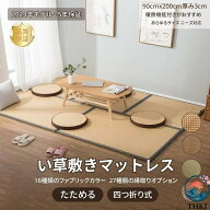 畳マットレス い草 マットラグ 折りたたみ カーペット 畳ベッド シングル 消臭 吸汗 除湿 吸湿 防カビ 布…