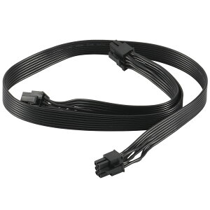 PCI-E 6�s�� - 2�|�[�g 6+2 �s���d���P�[�u�� 6�s�� - 8�s���A V �V���[�Y V850 V700 V1���W�����[PSU�p