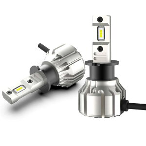 LED�t�H�O�����v H3 ���F �C�G���[-�|�[�y 60W 1200LM 3000K 12V/24V���p ���ɐ� CSP�`�b�v���� ���ʔ��� 2�{�Z�b�g
