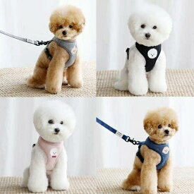 ハーネス マルチーズ 小型犬 おさんぽ おでかけ お出掛け おしゃれ オシャレ かわいい キャラクター 韓国 マルチーズ ビションフリーゼ