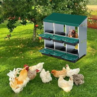 鶏小屋 ニワトリ小屋 産卵箱 家禽用ケージ 鶏ケージ 頑丈 耐候性 掛かる縦電流を通された耐久の容易なア…