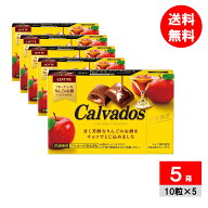 ロッテ カルヴァドス りんごのお酒 チョコレート 5個