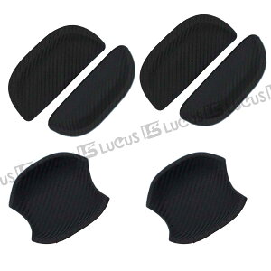 グランエース granace ドアハンドル アンダー ドア ハンドル プロテクター カーボン調 ブラック GRANACE 保護カバー 爪キズ防止 カスタム パーツ カスタムパーツ 外装 外装パーツ 外装用品 ドア