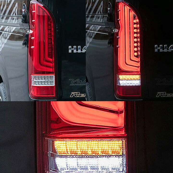 楽天市場】VALENTI ジュエル LED テールランプ Revo Type3 200系 