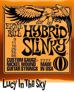 ERNIEBALL ( �A�[�j�[�{�[�� ) �G���L�� Hybrid Slinky #2222�m.009-.046�n
