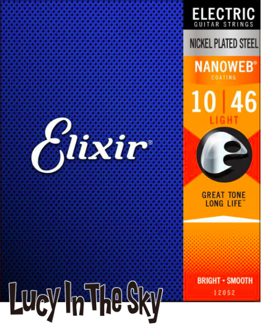 Elixir エリクサー エレキ弦 Light #12052  [0.10 0.46]