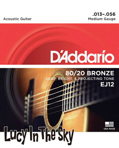 D'Addario i __I j ARM 80/20 Bronze Wound Medium #EJ12m.013-.056n