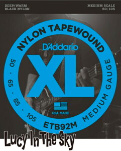 D'Addario i __I j x[X ubNiC Typewound Bass Medium #ETB92Mm.050-.105n