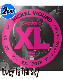 D'Addarioi__Ijx[X Nickel Wound Bass Light #EXL170TPm.045-.100n2set
