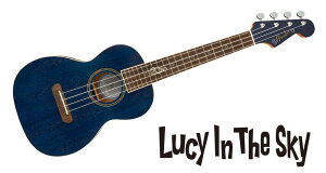 Fender ( tF_[ ) ei[ EN Dhani Harrison Uke Sapphire Blue